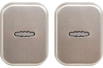 Накладка для сув/м (пара) БУЛАТ НДС 04.08 ФОРТЕ матовый никель