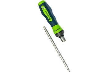 Отвертка реверсивная комбинированная PH2/SL6, CrV// Сибртех