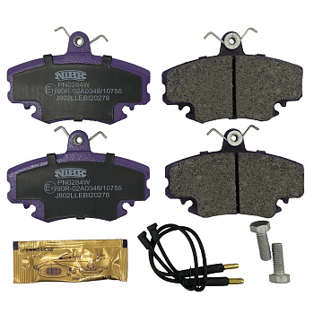 Колодки тормозные PN-0284 Renault Logan