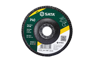 Диск шлифовальный лепестковый SATA 125хP40х22,23мм
