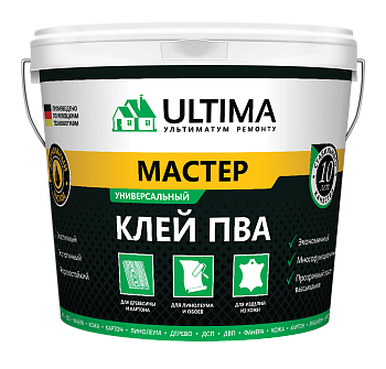 Клей ПВА ULTIMA МАСТЕР ведро 2,3кг