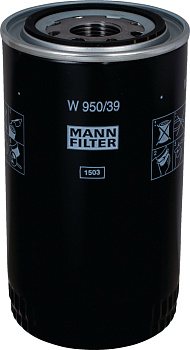 Фильтр масляный MANN-FILTER W950/39 Германия 1/10/600шт