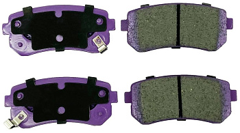 Колодки тормозные задние PN-0436