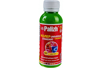 Паста колер.универс."Palizh" STANDART   (140 г), лайм для ИНТЕРЬЕРНЫХ работ №34.1