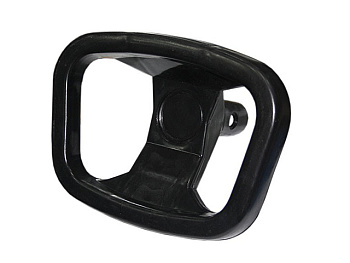 Руль с пятаком на снегокат "Барс" Руль с пятаком на снегокат "Барс"