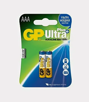 Батарейка GP Ultra Plus Alkaline 24A AAA (2шт)
