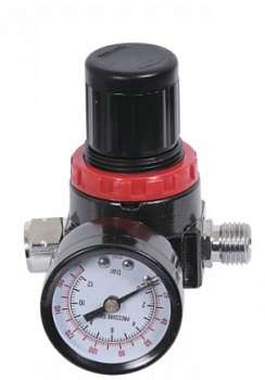 Редуктор с манометром и обратным клапаном Практик 65918 1/4 9 атм