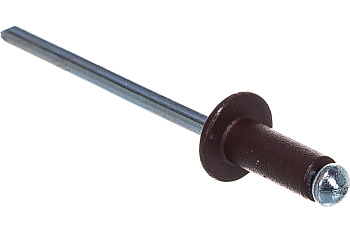 Заклёпка вытяжная Daxmer 4,0х10 RAL 8017  ал/ст