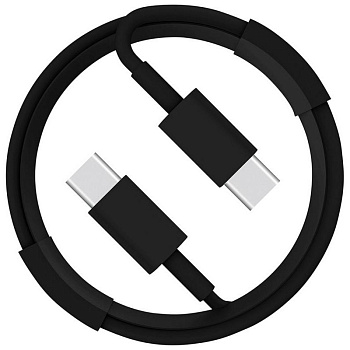 Кабель Energy ET-33 USB-С/USB-C, 1 м, 60 Вт, черный
