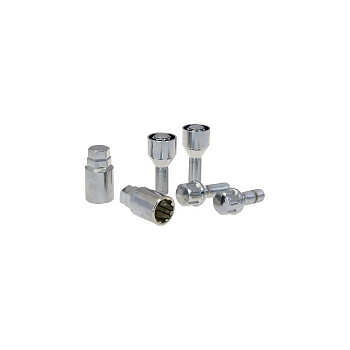 Болты секретные 12х1,25х28мм конус, противандаль. вращающ.кольцо, 2 ключа 372110X(CAP) Болты секретные 12х1,25х28мм конус, противандаль. вращающ.кольцо, 2 ключа 372110X(CAP)