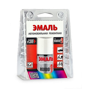 Эмаль автомобильная ремонтная с кисточкой "Белый 201" 15мл