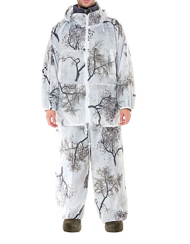 Костюм зимний маскировочный Метель цвет Кусты ткань Шелк (Размер 58-64, Рост 182-188) Костюм зимний маскировочный Метель цвет Кусты ткань Шелк (Размер 58-64, Рост 182-188)