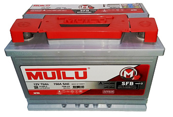 АКБ MUTLU 75Ah п/п