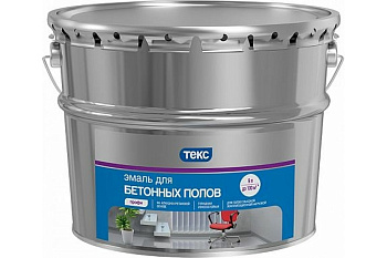 ЭмальТЕКС ПРОФИ для бетонных полов серая 9л ЭмальТЕКС ПРОФИ для бетонных полов серая 9л