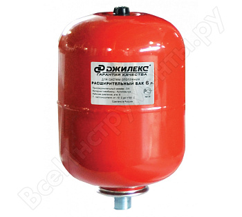 Бак расширительный В 6л "Джилекс" Фланец сталь