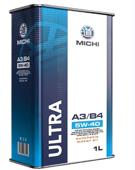 Масло Michi Ultra 5w-40 A3/B4 1л