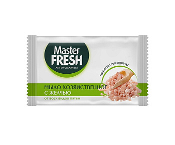 Мыло хозяйственное с желчью Master FRESH от всех видов пятен 90г