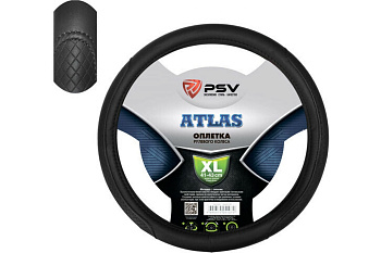 Оплетка руля PSV ATLAS черная (XL)