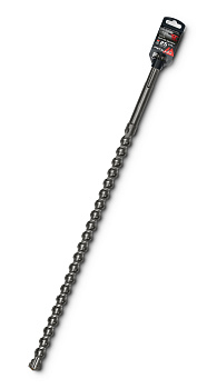 Бур по бетону SDS-max METALLICA Ultra 25 х670/530 мм, Х-напайка, 2 спирали