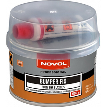 Шпатлевка NOVOL "Bamper-Fix" для пластика  500гр. Шпатлевка NOVOL "Bamper-Fix" для пластика  500гр.