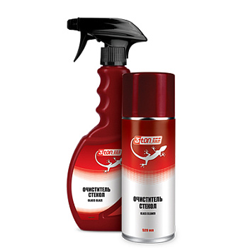 Очиститель стекол GLASS GLAZE 3ТОН тригер 550мл ТН-515 с распылителем