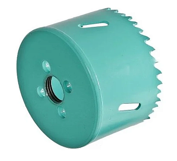 Коронка биметаллическая METALLICA Optima 83 мм (3 1/4"), Vario, 5/8-18UNF, по мет/дер/пласт