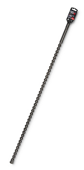 Бур по бетону SDS-max METALLICA Ultra 22х1000/860 мм, Х-напайка, 2 спирали