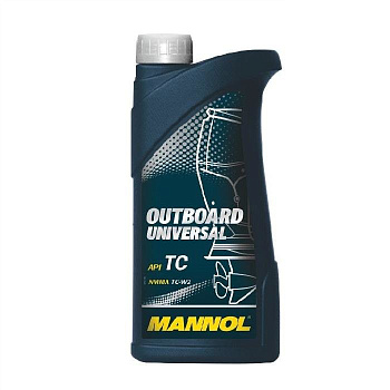 Масло моторное двухтактное MANNOL 2-ТАКТ UNIVERSAL ТС-1л. 