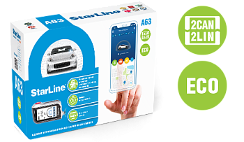 Сигнализация Star Line A63 2CAN-2LIN ECO V2