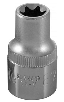 Головка торцевая 1/2"DR, внешний TORX®, Е18
