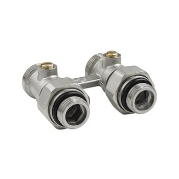 Узел прямой для нижнего подкл.рад. 3/4" (с компл. адаптеров 1/2") VALFEX (54/9)