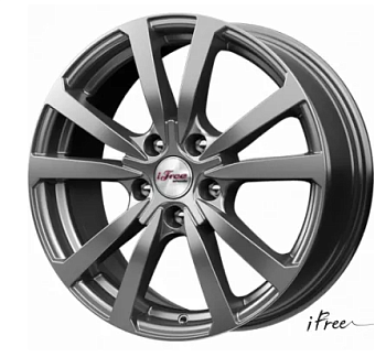 Диск литой Игуана (КС590-03) 7x17 ЕТ 35 5x114.3 67.1 дарк платинум
