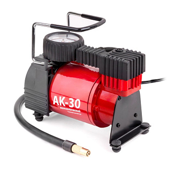 Компрессор воздушный AUTOPROFI, 30 л./мин., 12V/14A, 120W, 7 Атм.,  шланг 1м