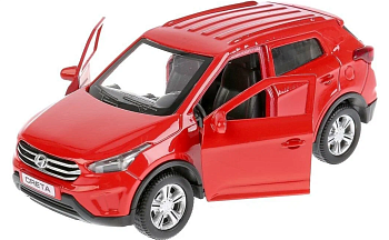Машина металл HYUNDAI CRETA длина 12см, двери, багаж, инерц, в ассортименте