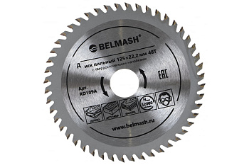 Диск пильный BELMASH 125х22,2/20 48Т