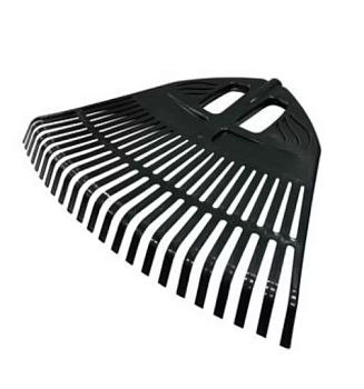 Грабли веерные пластмассовые 23 зуба "Гардения" черн. 500мм