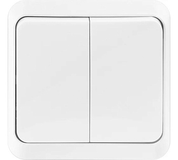 Выключатель 2кл о/п "Юпитер" Smartbuy