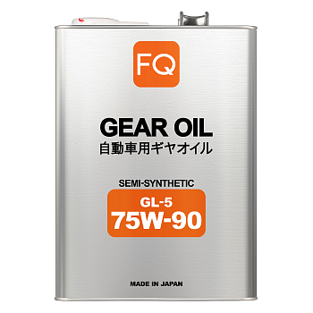 Масло трансмиссионное FQ GEAR GL-5 75W90 SEMI-SYNTHETIC 4л