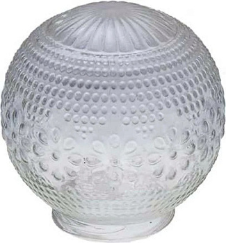 Рассеиватель d-150 прозрач. шар "Ромашка" цветочек ННС 62-010-А 85 ПС237