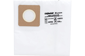 Мешок для пылесоса ПУЛЬСАР ПС 301 синтетический 30 литров (2шт)