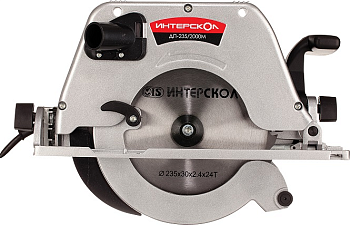 Пила дисковая ИНТЕРСКОЛ ДП 235/2000М 235х30 85мм