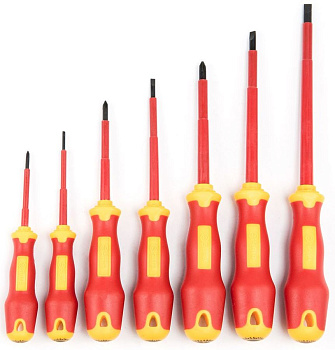 Набор отверток 1000V из 7 предметов