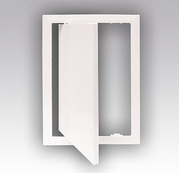 Люк-дверца ревизионная 268х418 с фланцем 246х396 с ручкой АБС