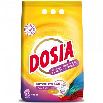 Порошок стиральный Dosia automat optima color 6 кг