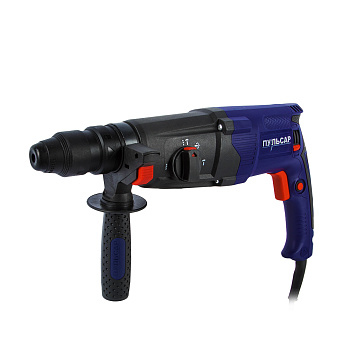 Перфоратор SDS -plus Пульсар ПЭ 28-900П(900Вт,3,3Дж,3 режима, съёмный патрон.2.9кг)