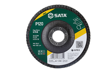 Диск шлифовальный лепестковый SATA 125хP120х22,23мм