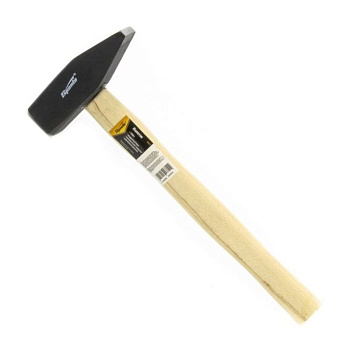 Молоток слесарный, 1500 г, квадратный боек, деревянная рукоятка Sparta