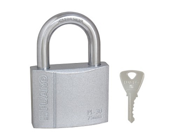Замок навесной PL-PROTEC-3075 3key (PL-3075) англ. /блистер (26345) (FUARO)