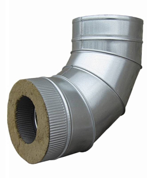 Отвод Термо 45* ОТ-Р 430-0.5/430 D120/180