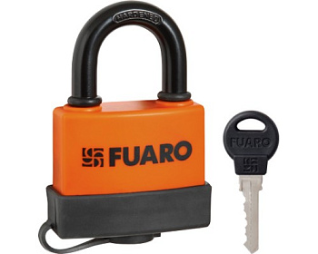 Замок навесной PL-WEATHER-3660 3key (PL-3660), англ. /блистер (26403) (FUARO)